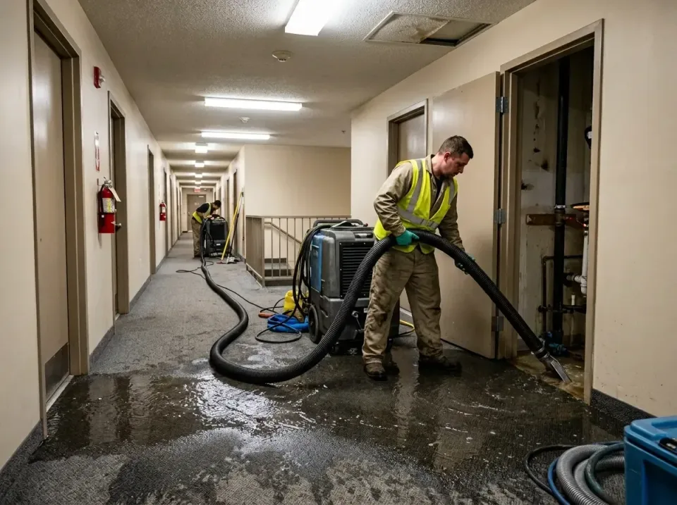 multi-unit-apartment-hallway-f-005 — frequently asked questions, Emergency Burst Pipe Water Extraction & Removal in Crystal,…